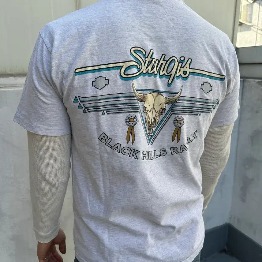 [BUNJANG] Harley Davidson Sturgis 55th Anniversary Tee / [할리데이비슨] 90s Vintage Sturgis Tee