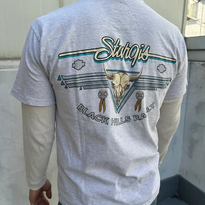 [BUNJANG] Harley Davidson Sturgis 55th Anniversary Tee / [할리데이비슨] 90s Vintage Sturgis Tee