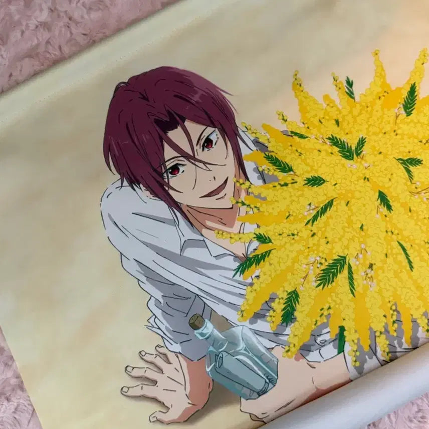 [BUNJANG] Free! Matsuoka Rin Birthday Tapestry / 프리 free! 마츠오카 린 생일 테피스트리 판매 양도