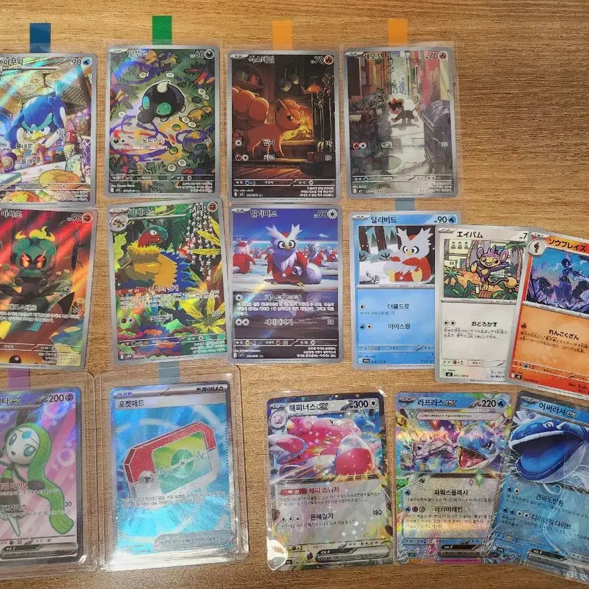 [BUNJANG] Pokemon Card AR, SR, RR Cards (Various) / 포켓몬카드AR 7종, SR 2종, RR 3종, 기타