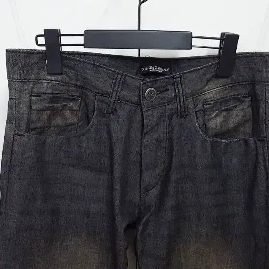 [SOLD OUT] 돌체앤가바나 남성 워싱 블랙진 31