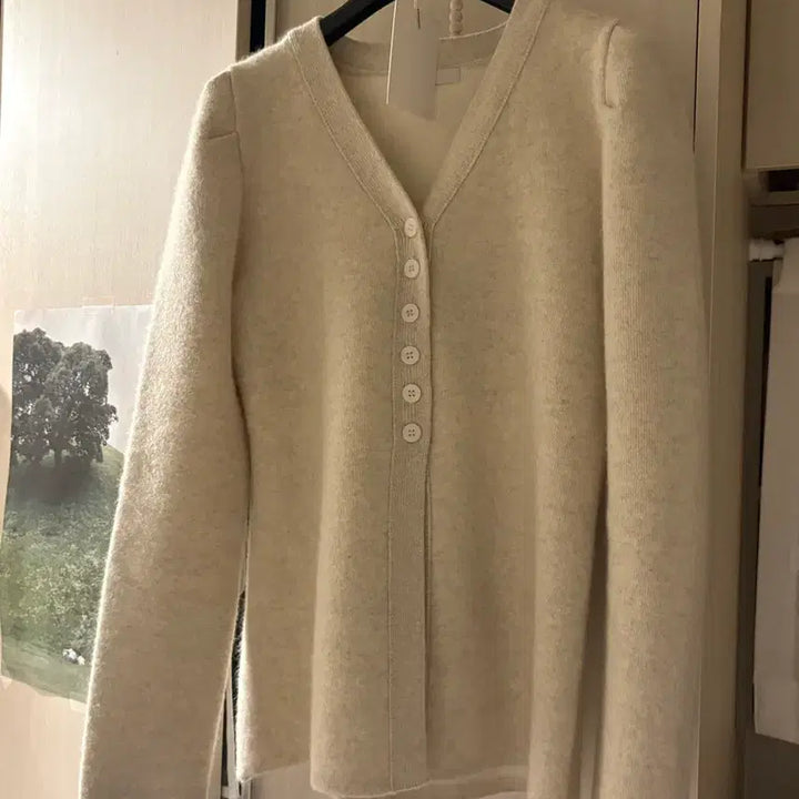 [BUNJANG] OU1260 Raccoon Long Balloon Cardigan / (택,옷걸이O)우이 라쿤 롱 벌룬 가디건 OU1260