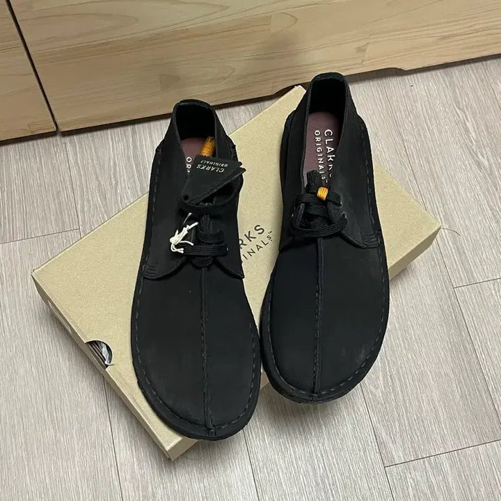 [BUNJANG] Clarks Desert Trek Black Shoes / (새상품) 클락스 데저트트랙 블랙