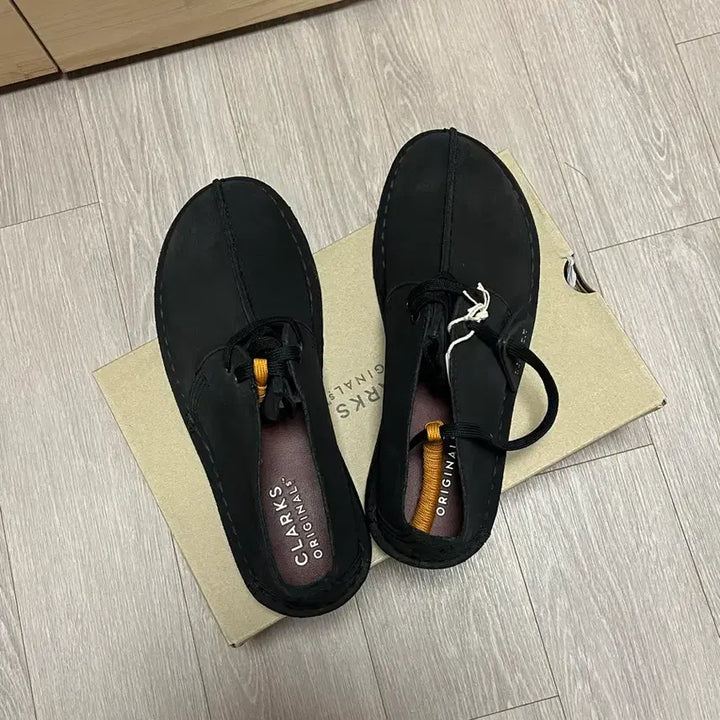 [BUNJANG] Clarks Desert Trek Black Shoes / (새상품) 클락스 데저트트랙 블랙