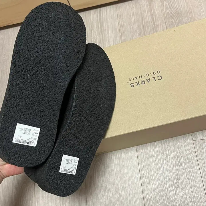 [BUNJANG] Clarks Desert Trek Black Shoes / (새상품) 클락스 데저트트랙 블랙