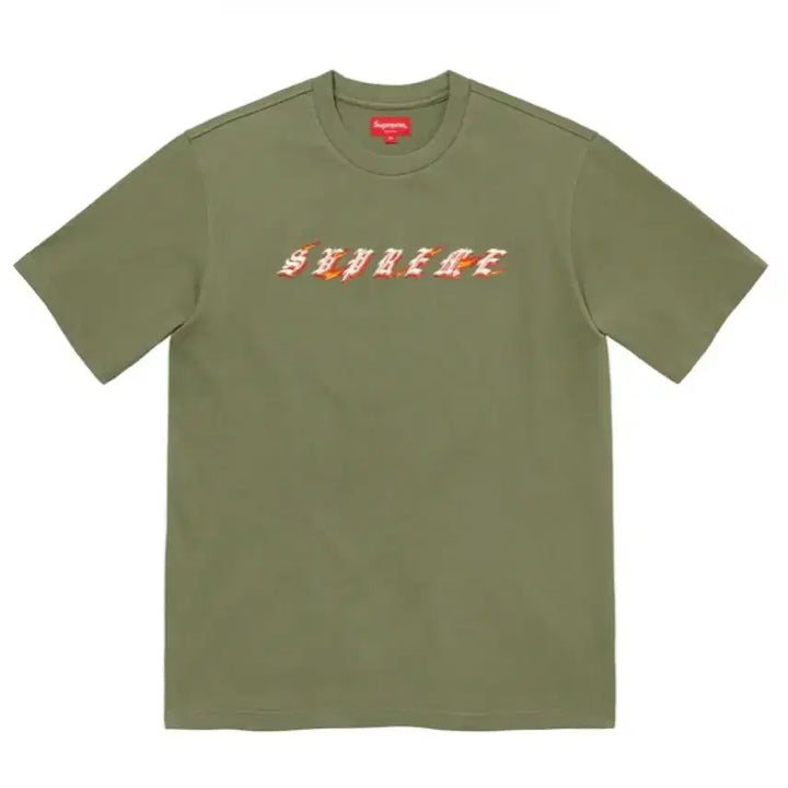 [BUNJANG] Supreme Flames S/S Top / (M)슈프림 22SS 플레임 S/S Top