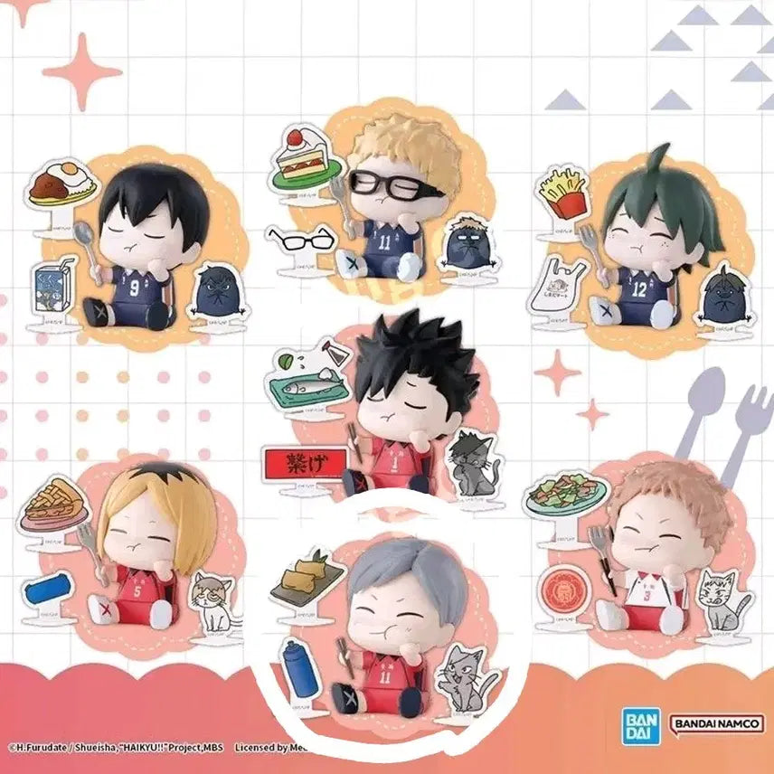 [BUNJANG] Haikyuu! Haiba Lev Figure / [미개봉] 하이큐 랜덤 피규어 > 해피 하이바 리에프 피규어