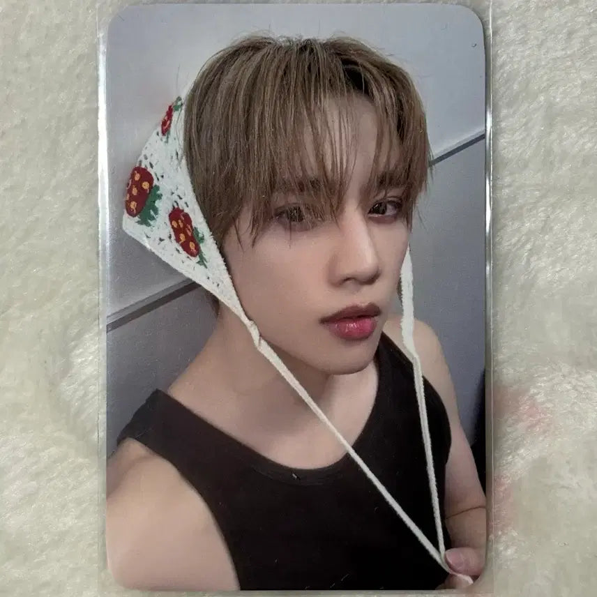 [BUNJANG] The Boyz Sunwoo Trigger Everline POB Knit Headband / 더보이즈 선우 트리거 에버라인 뜨개두건 ver 미공포