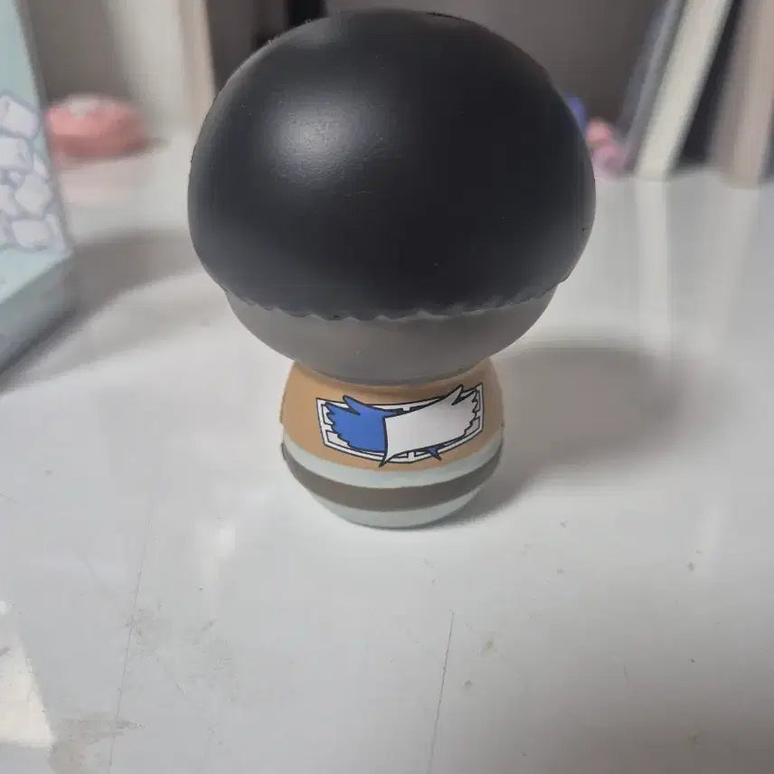 [BUNJANG] Attack on Titan Levi Marshmallow Squeeze Figure / 진격의 거인 리바이 마슈마로이드 스퀴즈 피규어