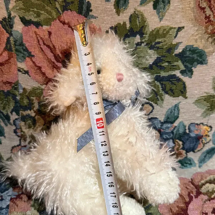 [BUNJANG] Boyds Bears Ivory Ribbon Bear Plush Toy / 보이즈베어 프렌드 아이보리 리본 곰인형 봉제인형 양 레어