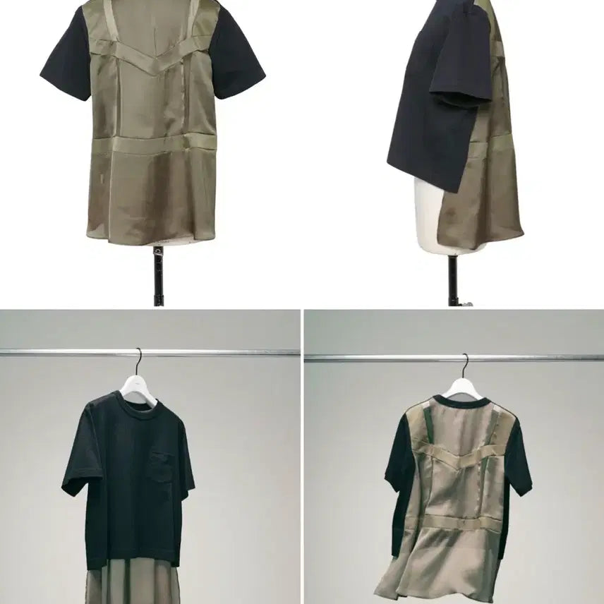 [BUNJANG] SACAI Short Sleeve T-Shirt / SACAI(사카이) 반팔 티셔츠 2사이즈