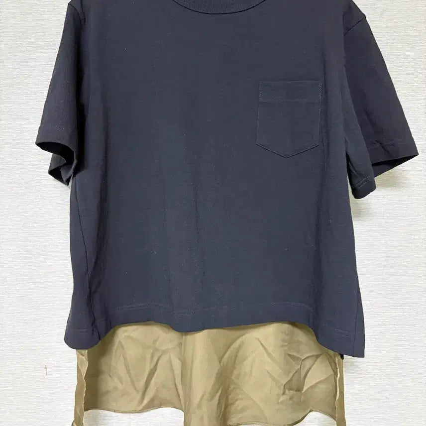 [BUNJANG] SACAI Short Sleeve T-Shirt / SACAI(사카이) 반팔 티셔츠 2사이즈