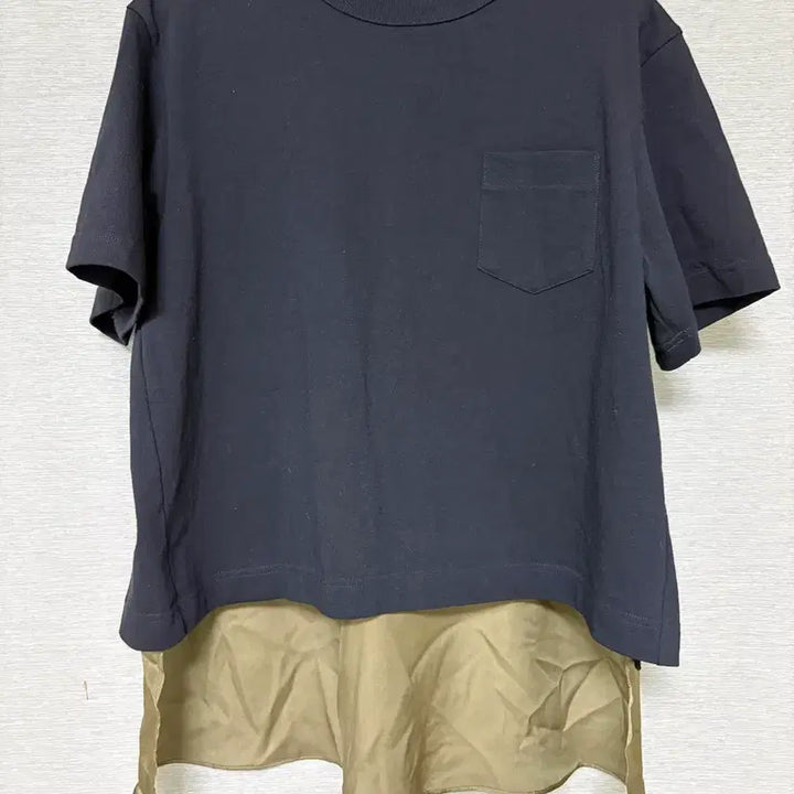 [BUNJANG] SACAI Short Sleeve T-Shirt / SACAI(사카이) 반팔 티셔츠 2사이즈