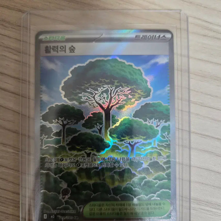 [BUNJANG] Pokemon Vitality Forest SR Card / 포켓몬카드 활력의 숲 SR