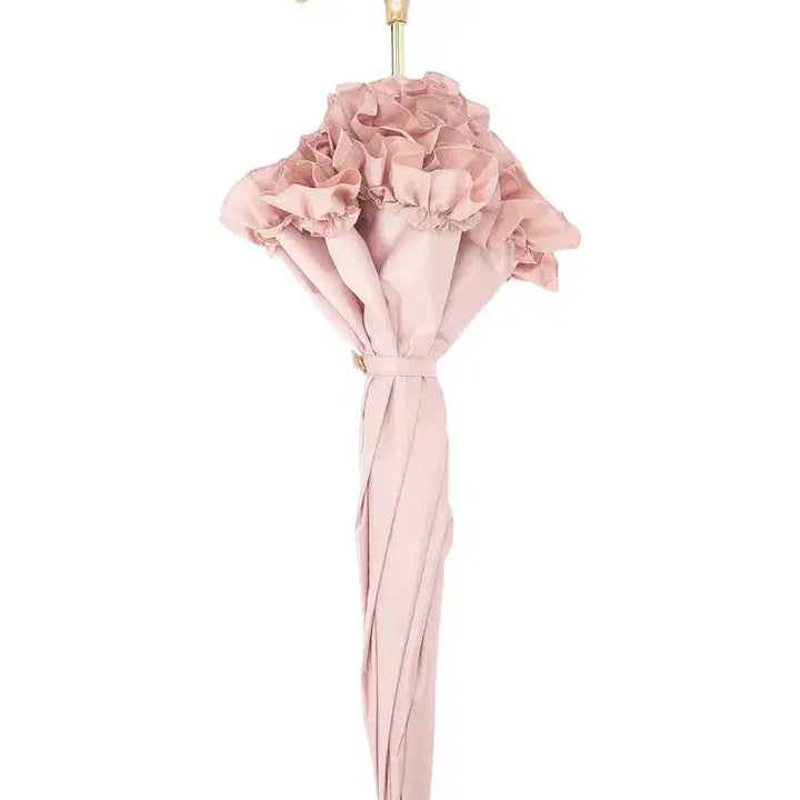 [SOLD OUT] 노에미 NOEMIE 프릴 장식 2단 접이식 양산