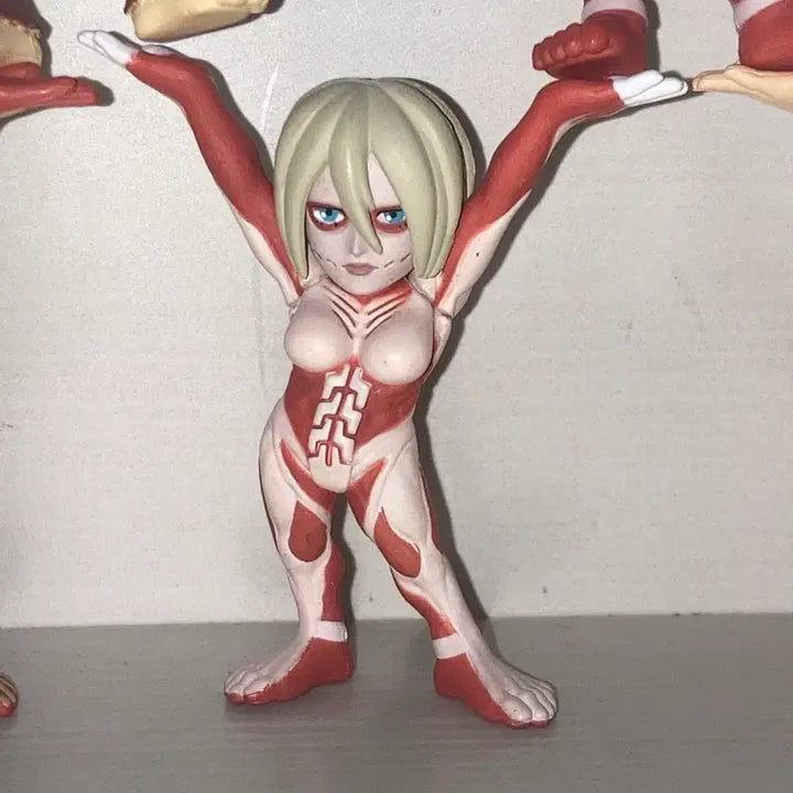 [BUNJANG] Attack on Titan Titan Transformation Pen Oki Gacha Set Figure / 전종정품)진격의 거인 거인화 펜오키 가챠 세트 고전피규어 에렌애니라이너