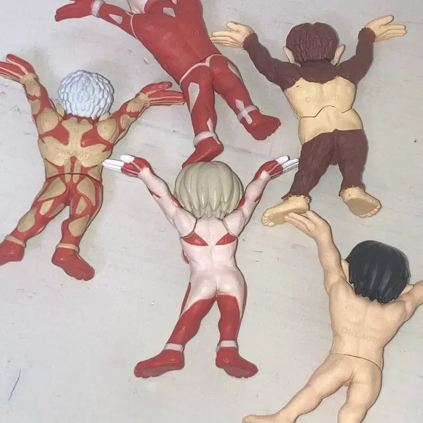 [BUNJANG] Attack on Titan Titan Transformation Pen Oki Gacha Set Figure / 전종정품)진격의 거인 거인화 펜오키 가챠 세트 고전피규어 에렌애니라이너