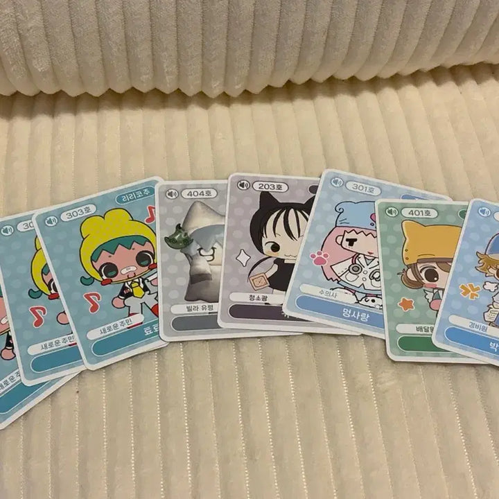 [BUNJANG] Waglewagle Villa Residents Card Bundle Set / 와글와글빌라 주민카드 일괄 판매