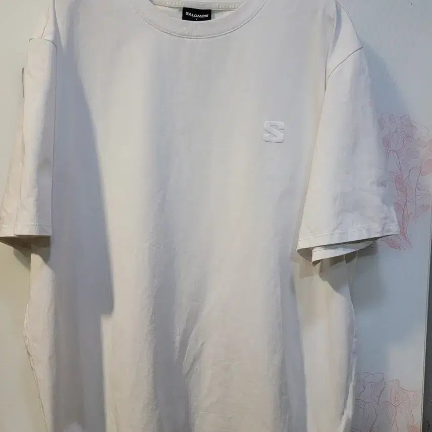 [SOLD OUT] 살로몬 화이트 반팔 티셔츠