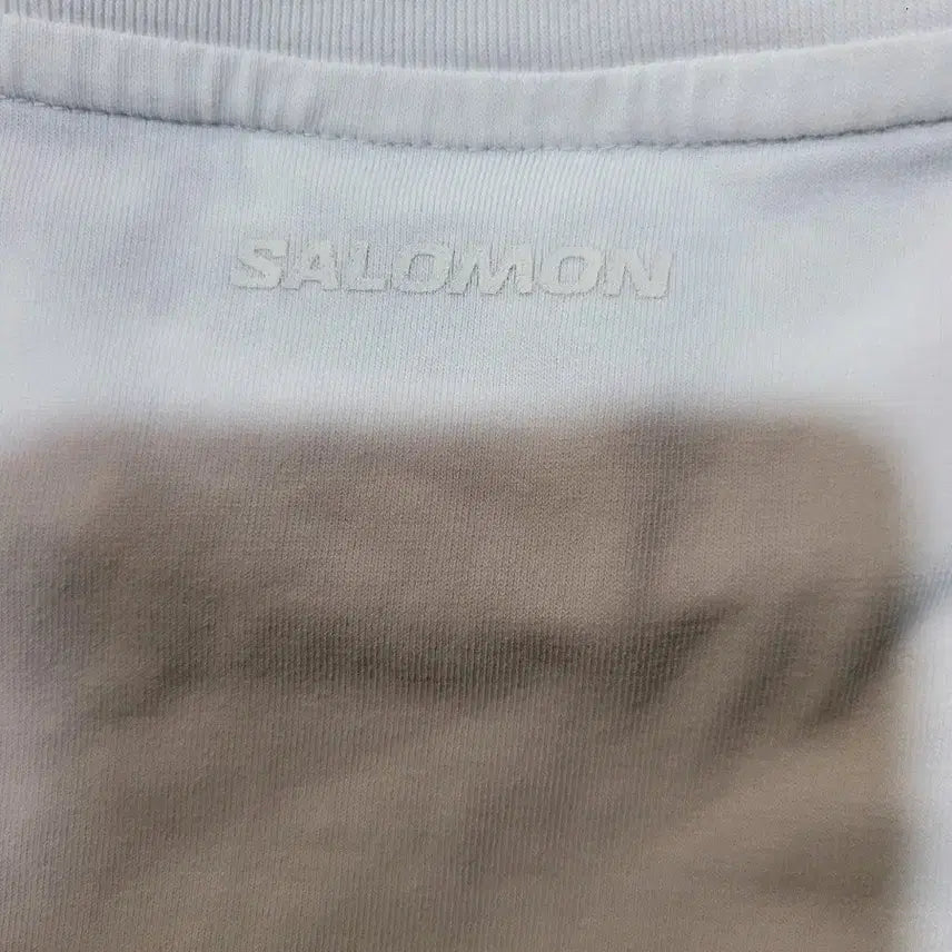 [SOLD OUT] 살로몬 화이트 반팔 티셔츠