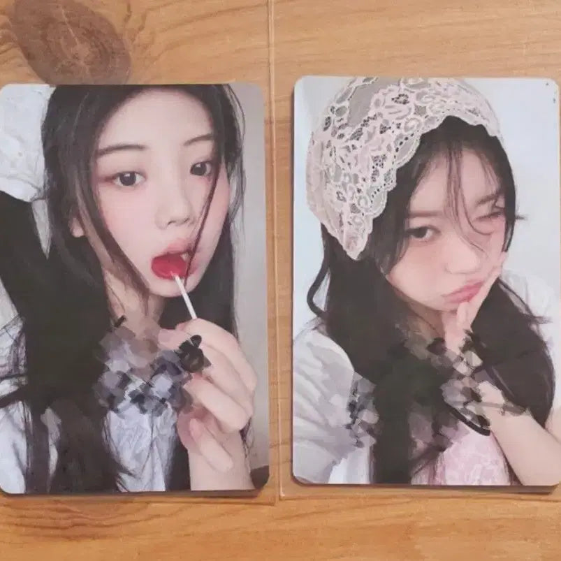 [BUNJANG] ILLIT Yoona Signed Photocard / 아일릿 싸인포카 원희 모카