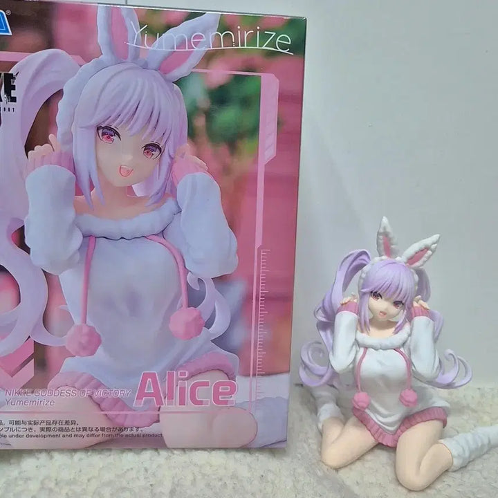 [BUNJANG] Nikke Alice Pajamas Sega Figure / 니케 앨리스 잠옷 세가 유메미라이즈 미소녀 피규어 방꾸 핑크