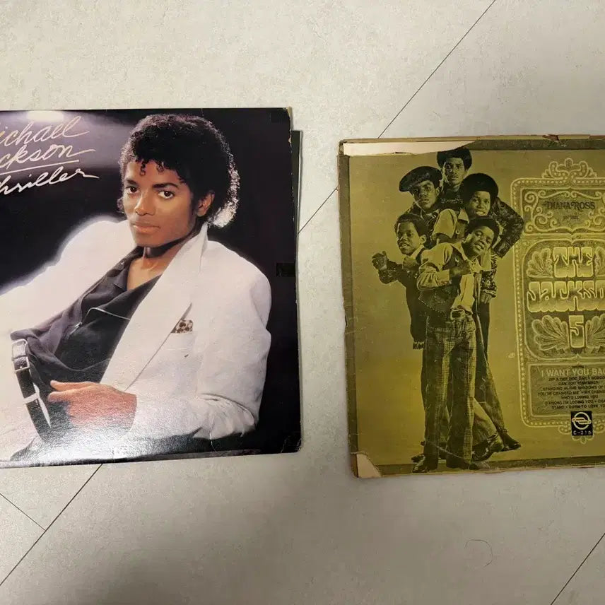 [BUNJANG] Michael Jackson Vinyl LP Bundle / 마이클 잭슨 lp 2개 일괄