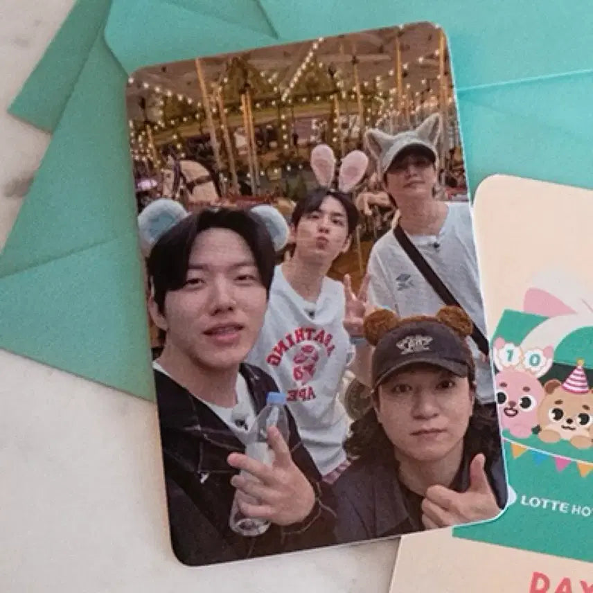 [SOLD OUT] 데이식스 10주년 롯데호텔 롯데월드 단체포카