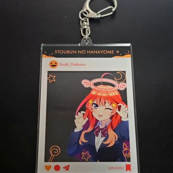[BUNJANG] The Quintessential Quintuplets Nakano Itsuki Acrylic Keyring / 5등분의 신부 나카노 이츠키 아크릴 키링
