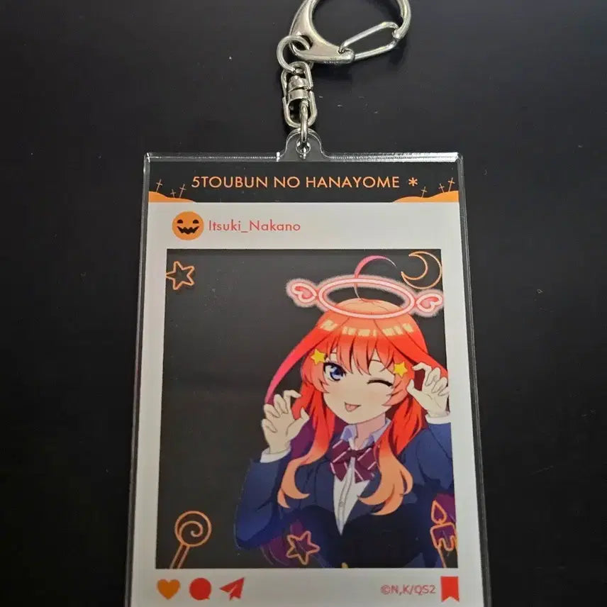 [BUNJANG] The Quintessential Quintuplets Nakano Itsuki Acrylic Keyring / 5등분의 신부 나카노 이츠키 아크릴 키링