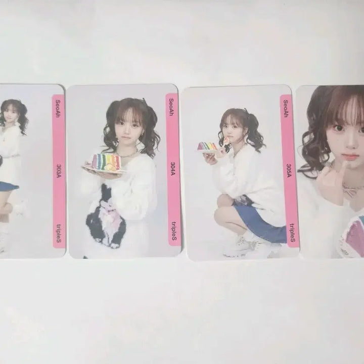[BUNJANG] tripleS SeoA BB303-306 Physical Object / QR X)트리플에스 서아 BB303~306 실물 오브젝트
