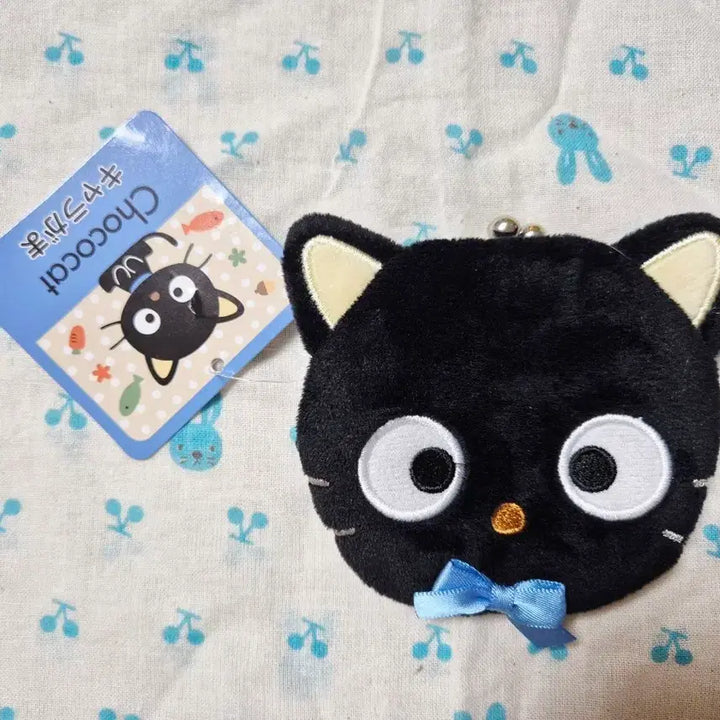 [BUNJANG] Choco Cat Coin Purse Plush Keychain / 쵸코캣 고양이 동전지갑 인형 키링