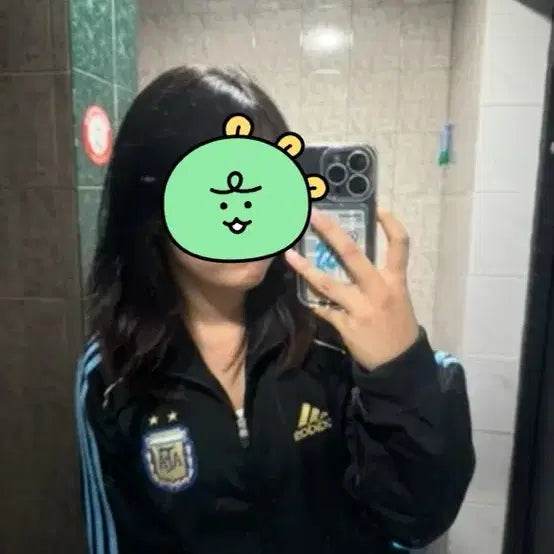 [BUNJANG] Adidas Argentina Track Top Jersey / Adidas 아디다스 금장 아르헨티나 트랙탑 져지