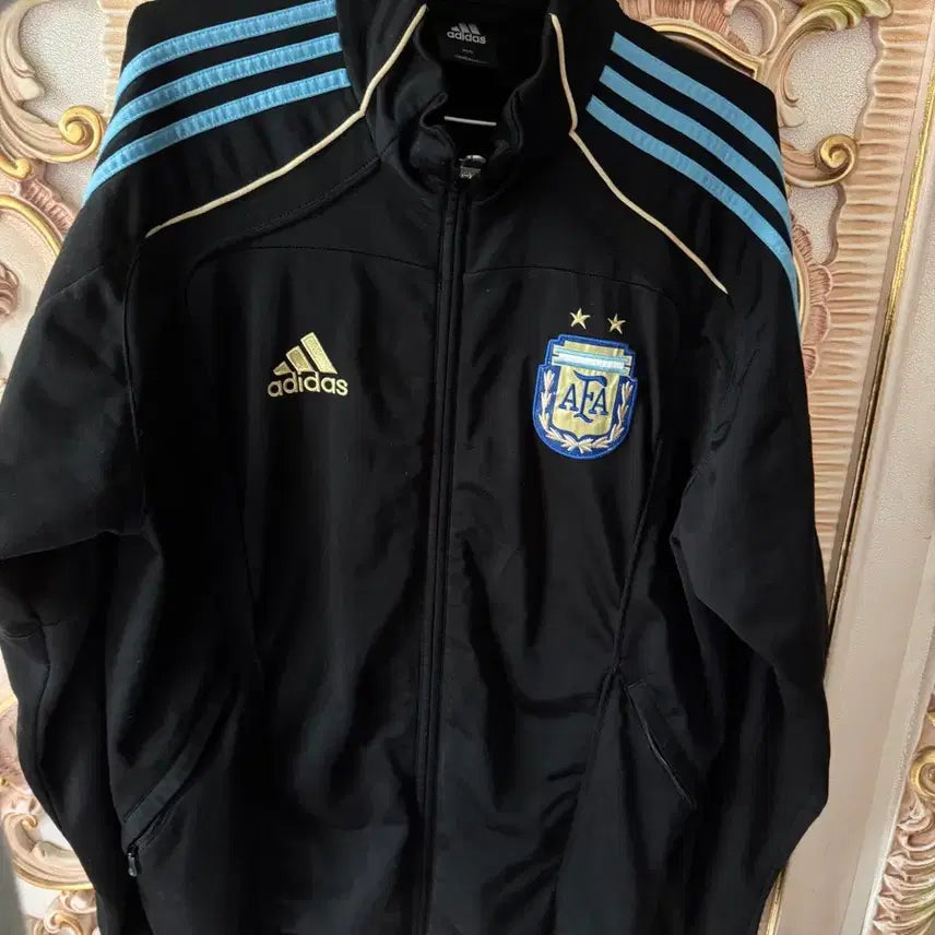 [BUNJANG] Adidas Argentina Track Top Jersey / Adidas 아디다스 금장 아르헨티나 트랙탑 져지
