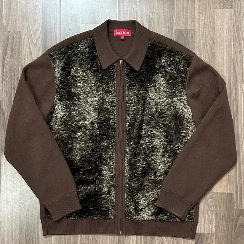 [BUNJANG] Supreme Fur Knit Zip-Up Jacket / 슈프림 퍼 니트 집업