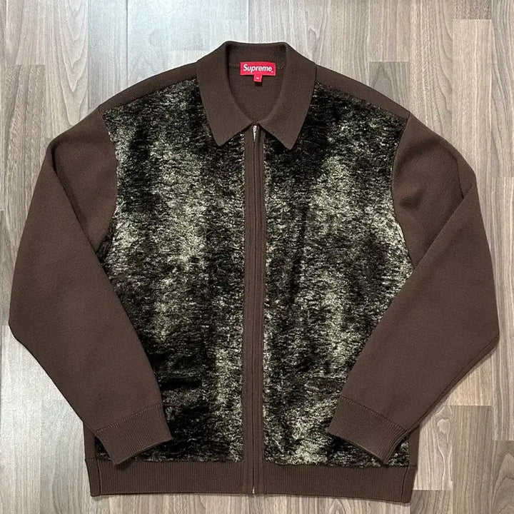 [BUNJANG] Supreme Fur Knit Zip-Up Jacket / 슈프림 퍼 니트 집업