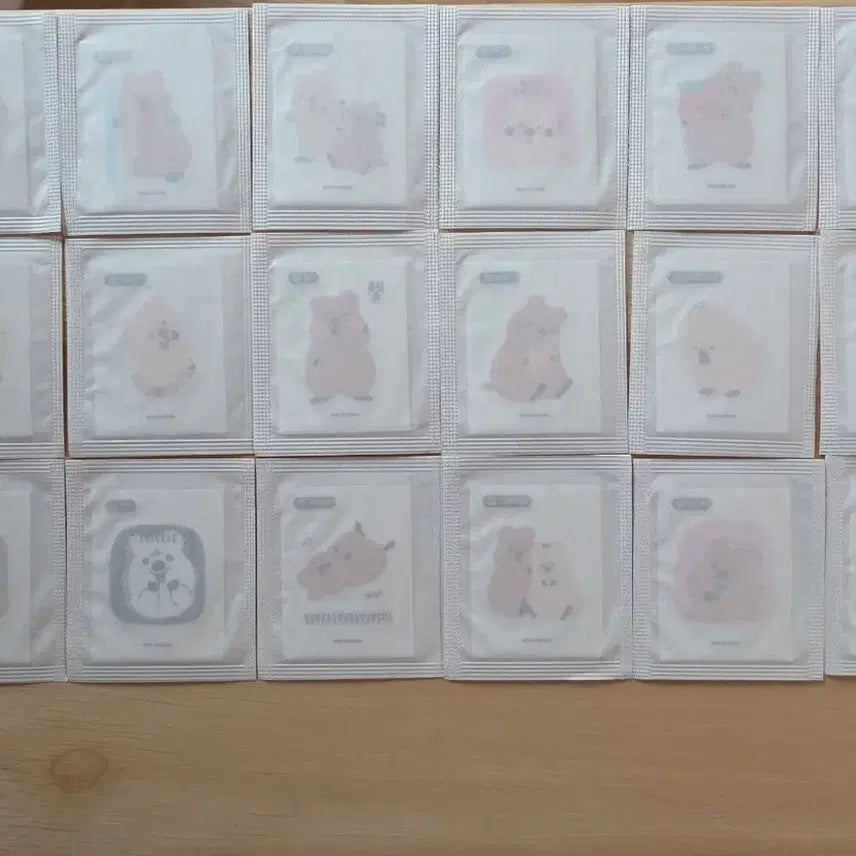 [BUNJANG] Quokka Cotton Candy Sticker Bundle Set / 쿼카 솜사탕 띠부씰 일괄판매
