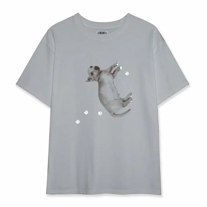 [BUNJANG] AEAE X PEAKBOY Barney T-Shirt / [2] AEAE X PEAKBOY BARNEY T-SHIRTS