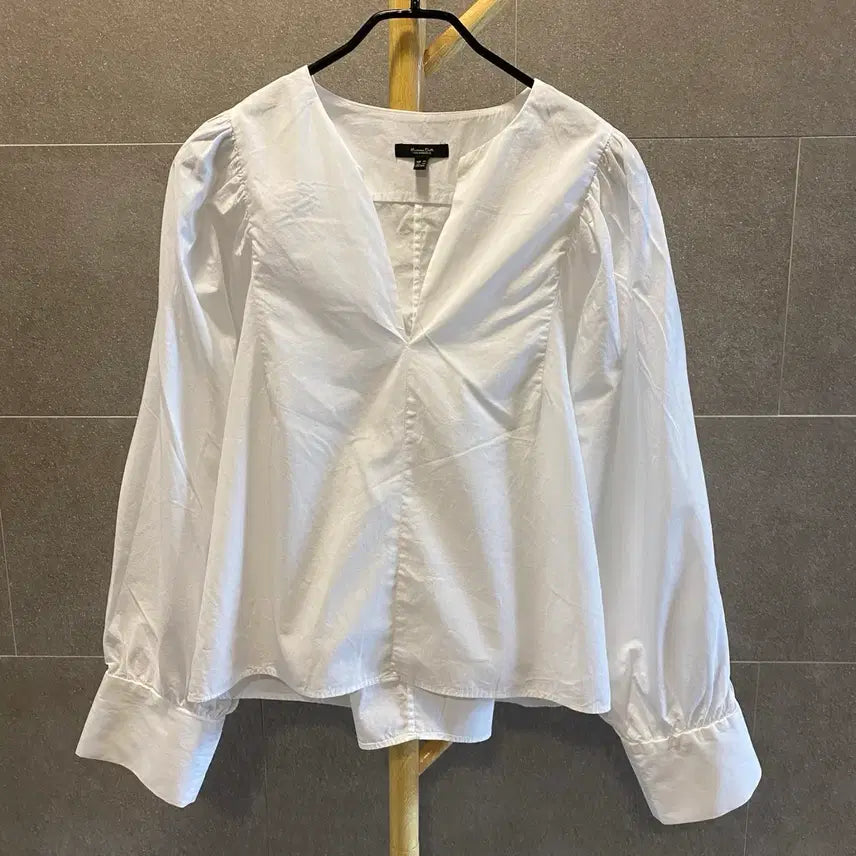 [BUNJANG] Massimo Dutti Cotton Voile Avant-Garde Blouse / Massimo Dutti 마시모두띠 블라우스