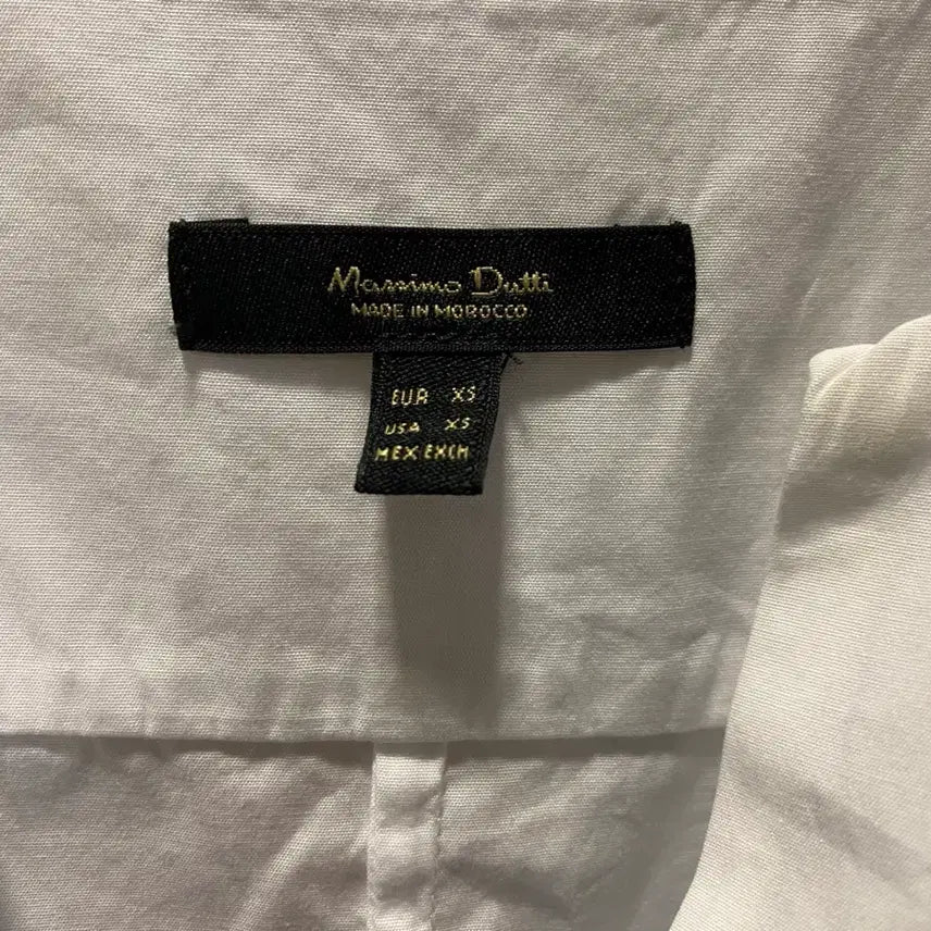 [BUNJANG] Massimo Dutti Cotton Voile Avant-Garde Blouse / Massimo Dutti 마시모두띠 블라우스