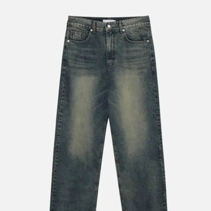 [BUNJANG] Vaido Mid-Wash Wide Denim Jeans / 바이도 중청 와이드 데님S