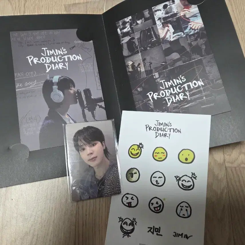[BUNJANG] BTS Jimin Production Diary Photocard Set / 방탄소년단 BTS 지민 프로덕션 다이어리 Production Diary