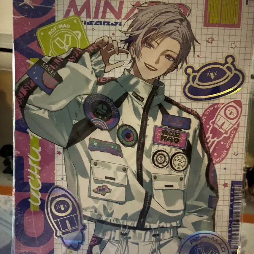 [BUNJANG] Nijisanji Fuwa Minato 4th Anniversary Art Board / 니지산지 후와미나토 4주년 아트보드 양도 판매