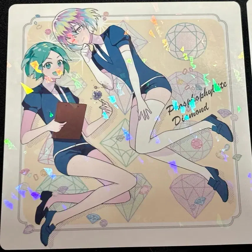 [BUNJANG] Land of the Lustrous Postcard Set + Sticker Bundle / 보석의 나라 엽서 3종+스티커 1매(+1매덤/칼선X) 일괄