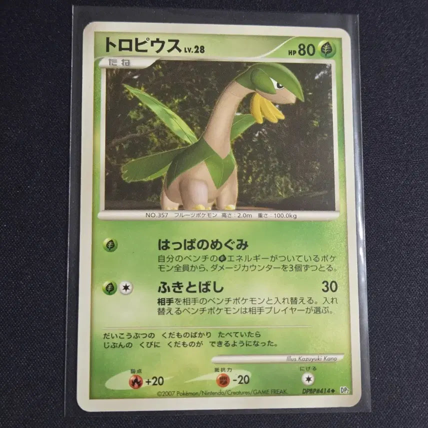 [BUNJANG] Pokemon Card Single Japanese Trophyus DPBP