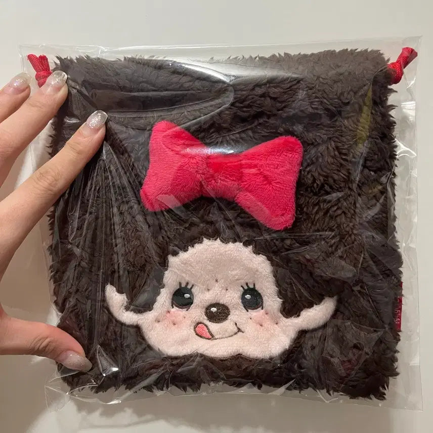 [BUNJANG] Illiyoon Monchichi Pouch / 일리윤 몬치치 파우치