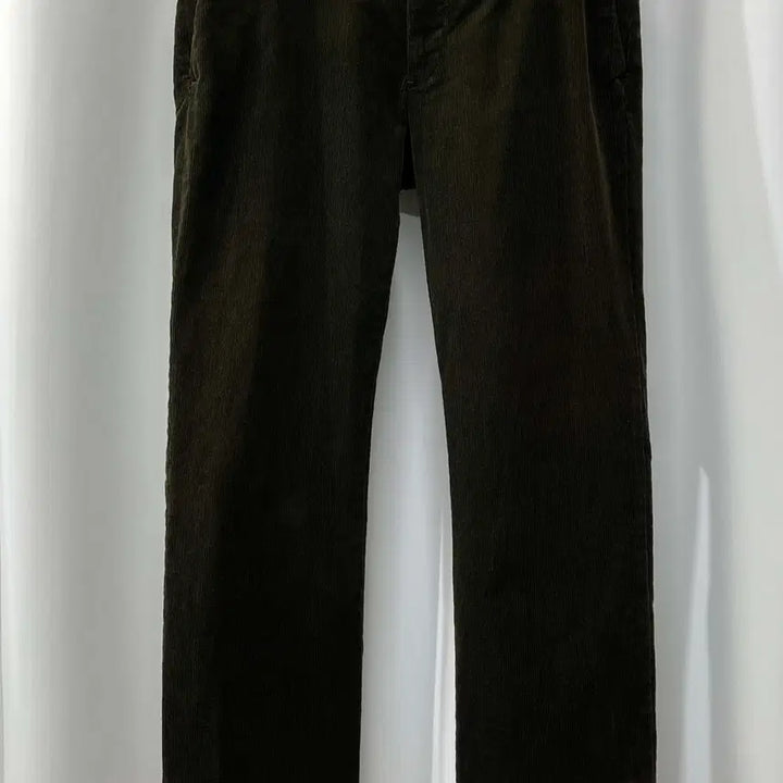 [BUNJANG] Polo Ralph Lauren Corduroy Olive Trousers / 폴로 랄프로렌 코듀로이 올리브 트라우저 팬츠
