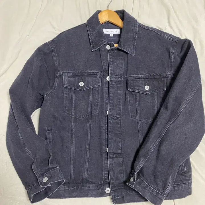 [BUNJANG] Brown Yak Black Denim Jacket Size 2 / 브라운야드 블랙 데님 자켓 2사이즈