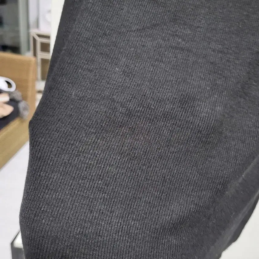 [BUNJANG] Black Tencel Short Sleeve Top / (새제품) 아주 부드러운 블랙 실켓 텐셀반소매 티~66