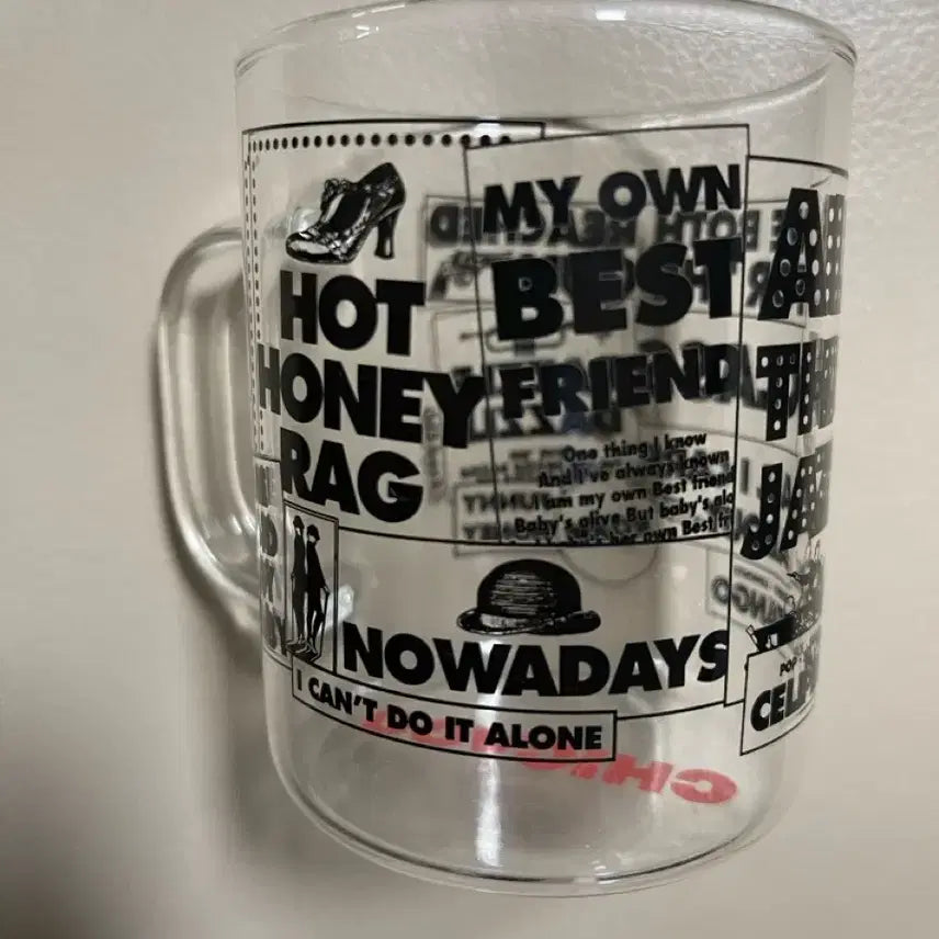 [BUNJANG] Chicago Musical Glass Cup B Type / 뮤지컬 시카고 유리컵 b타입